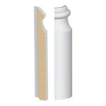 Bullnose Corner MDF Classic Beaded 9/16" x 7-1/4"