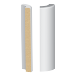 Bullnose Corner MDF RE Base 1/2 x 5 1/2"
