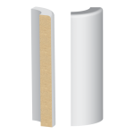 Bullnose Corner MDF RE Base 1/2 x 4 1/2"