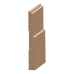 Flex Meridian Baseboard 9/16" x 5-1/4" to match MDF