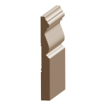 Flex Monterey Baseboard 9/16" x 5-1/4" to match MDF