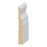 Carolina MDF Baseboard 5/8" x 6"