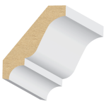 Colonial MDF Crown Moulding 9/16″ x 2-5/8″